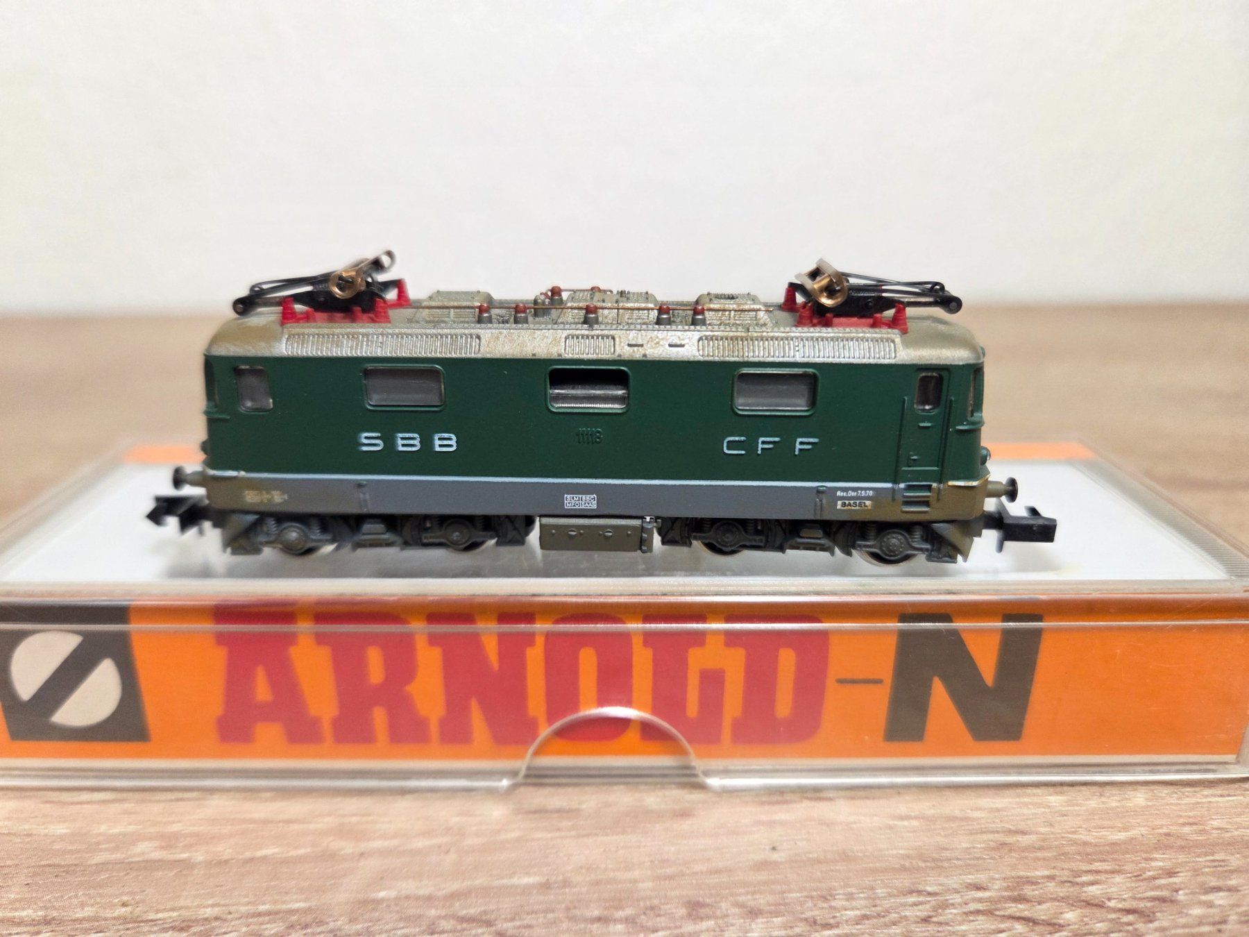 Arnold Modelleisenbahnen: Arnold N 2413 E-Lok SBB – Gebraucht aus St-Aubin-Sauges von Lo_Go 1