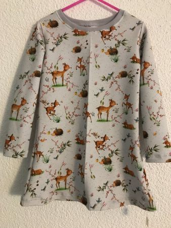Igel & Reh Tunika Kleidchen Gr. 104 NEU