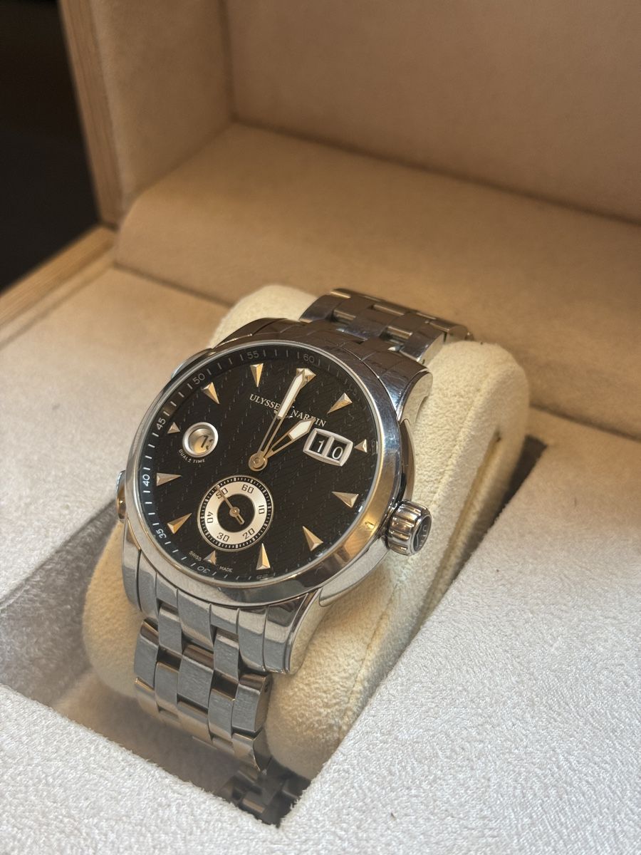 Ulysse Nardin Orologi: Ulysse Nardin Dual Time – Usato da Zürich venduto da watchdealer-24