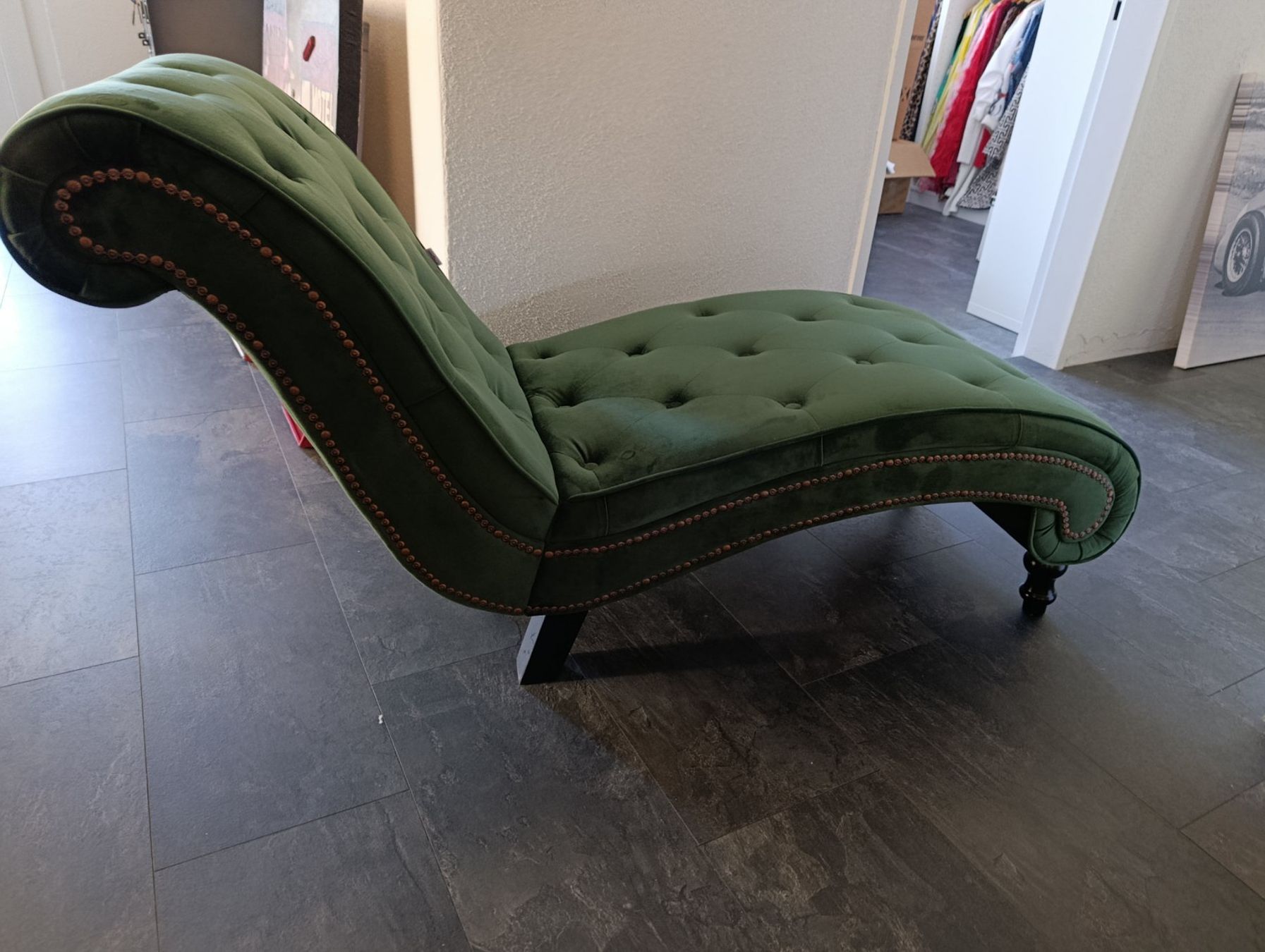 Sedie a sdraio: Samt Liege Chaise longue – Usato da Zeihen venduto da Jblat