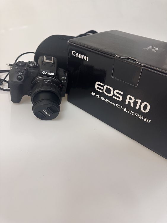 Canon EOS R10 Kamera Kit - Top Zustand! Neu 1000._ (Gebraucht) in ...