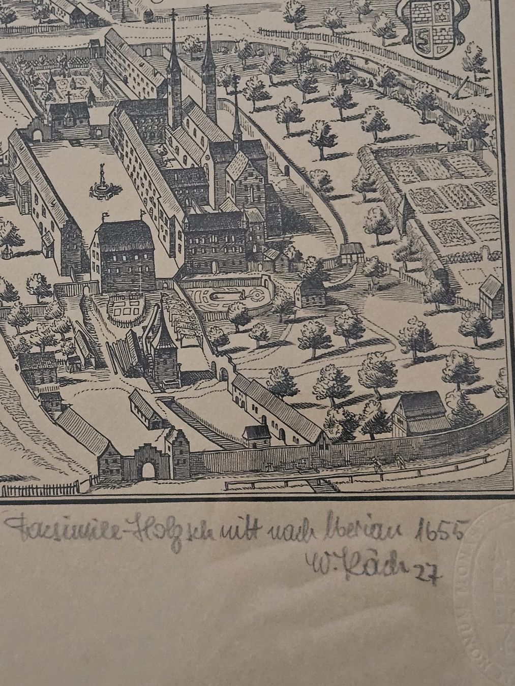 Incisioni: Stich vom  Kloster Muri – Usato da Werthenstein venduto da Marsche1 2