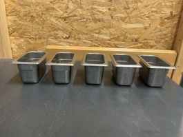 5 x 1/9 GN 10 cm ,FRANKE. Robust