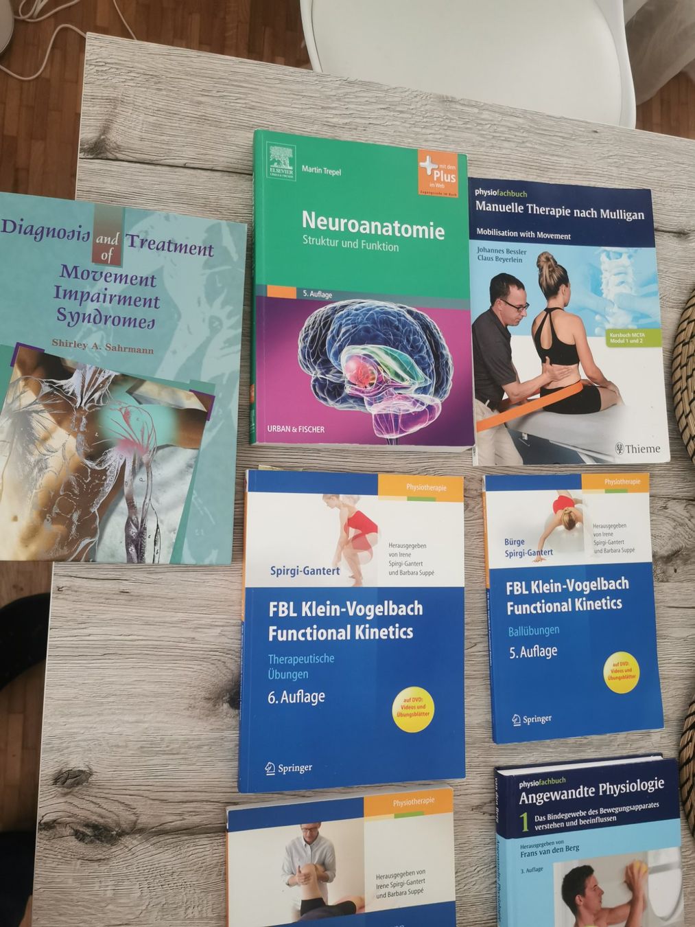 Bücher: Physiotherapie Fachbücher – Gebraucht aus Binningen von saviola01 1