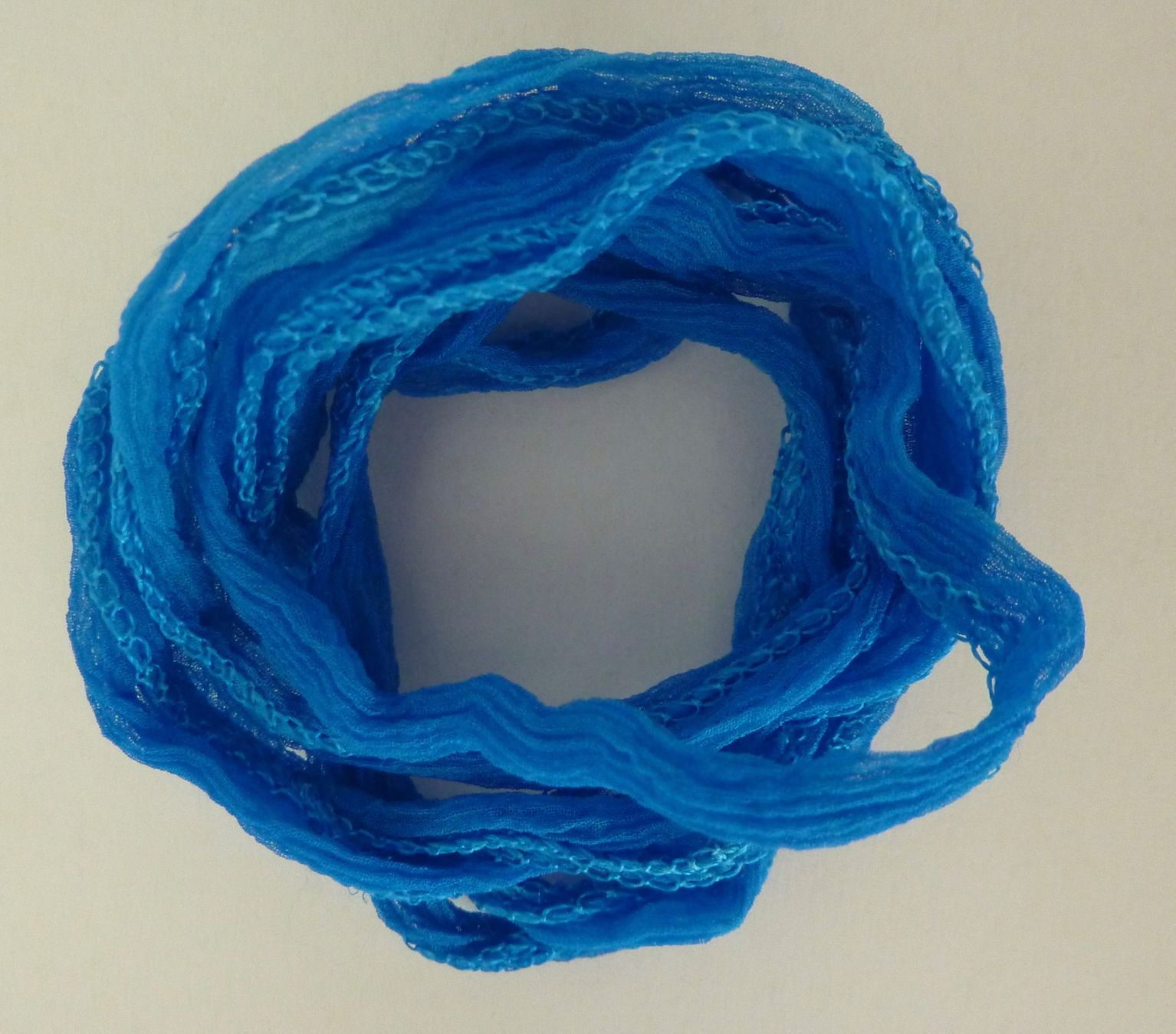 Nastri decorativi: 3 Seidenbänder Schmuckbänder Chiffon crinkle – Nuovo (secondo la descrizione) da Allschwil venduto da millefiori3 2