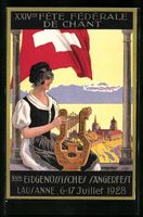 Lausanne, XXIV. Eidgen. Sängerfest 1928