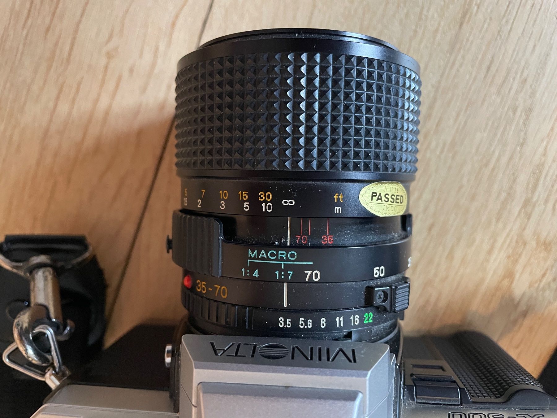 Minolta Fotocamera: Minolta X-500 mit Zoomobjektiv und Blitz – Usato da Amriswil venduto da samuel999 3