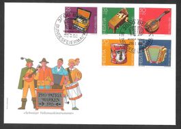 FDC Pro Patria Serie 1985 ET 28.5.1985 schön illustriert