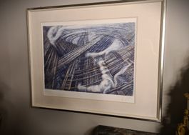 Lithographie von Hans Rudolf Giger