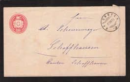Tüblibrief Kalchofen , 17.lll.1876 , Kz. Vl normal
