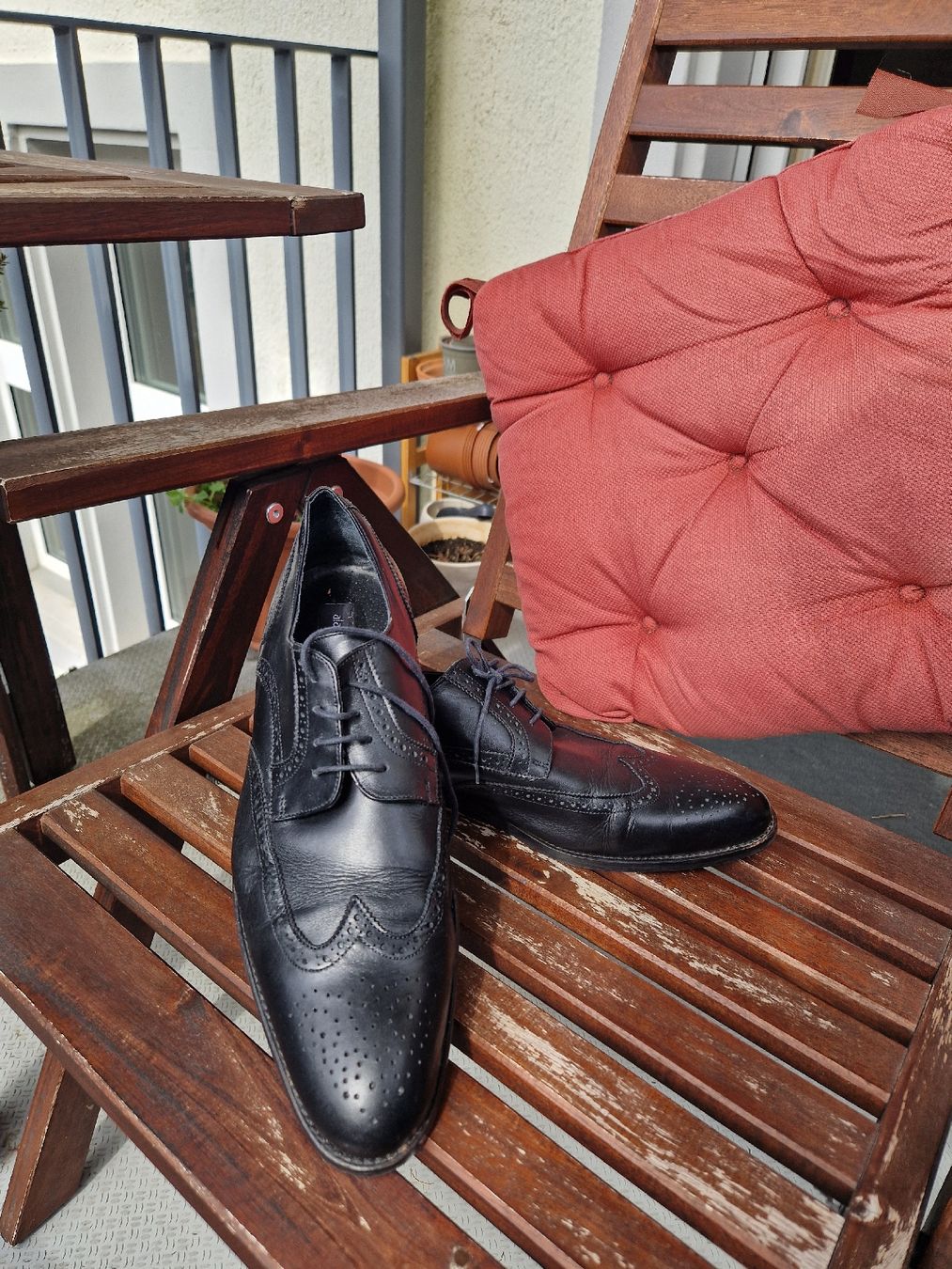 Scarpe da uomo: Elegante Lederschuhe von Alain Manoukian – Usato da Zürich venduto da nonsense322 1