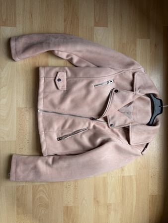 Jennyfer Kunstwildlederjacke, Gr. S, neuwertig