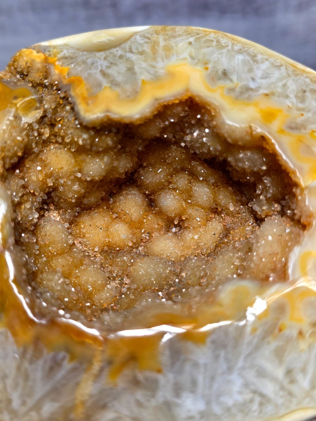 Minerali & Pietre curative: Achat Geode 490g – Nuovo e nell'imballaggio originale da Matzingen venduto da Shay_Crystalz 1
