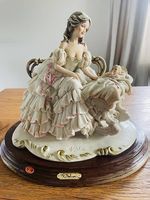 Auro Belcari Sammlerfigur Mutter und Baby