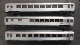 SNCF Mistral69 inox Personenwagen-Set B von LS-Models