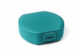 AMUSE BASIC Snackbox rund 112x110x40 DEEP SEA GREEN
