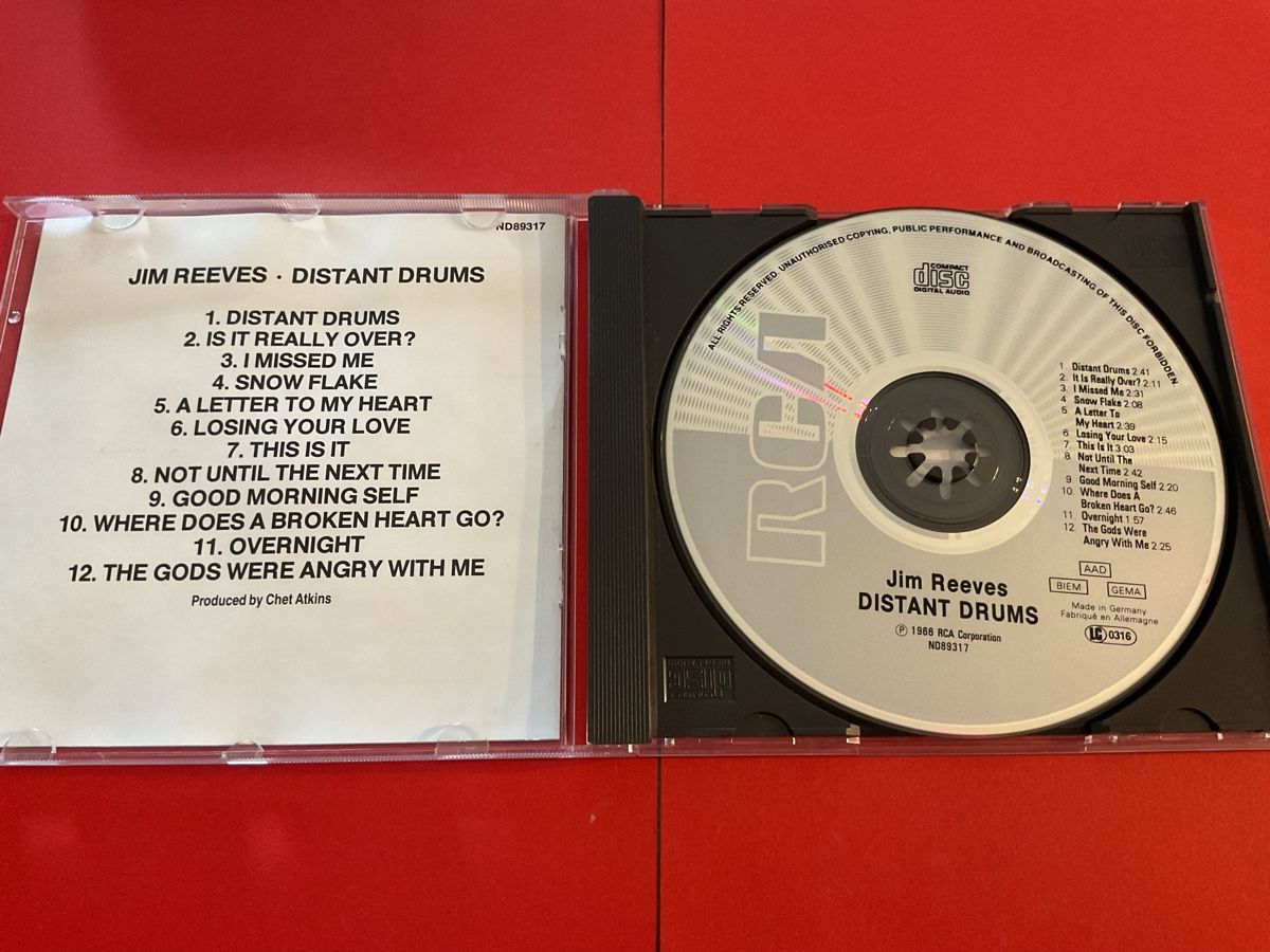 CD: Jim Reeves - Distant Drums CD, Top Zustand, 1986 – Usato da Steinach venduto da Quarkie 1