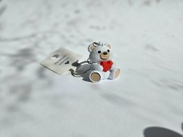 Bären Schlüsselanhänger 3D – Liebe zum Mitnehmen