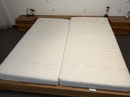 2x Top-Bettinhalt 90x190cm