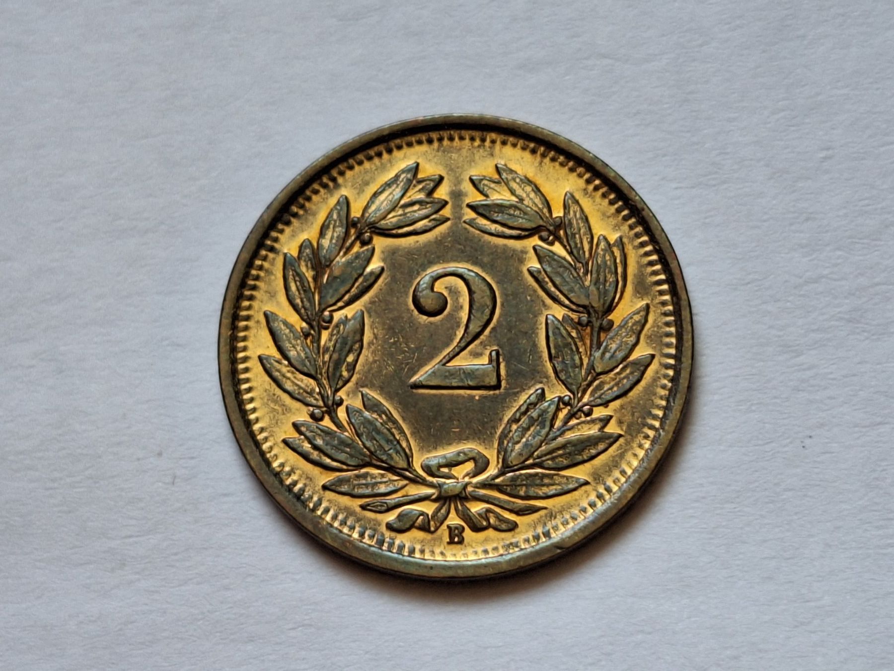 Tutti le monete: 2cts 1925     /    claire – Usato da Couvet venduto da zeze03 1