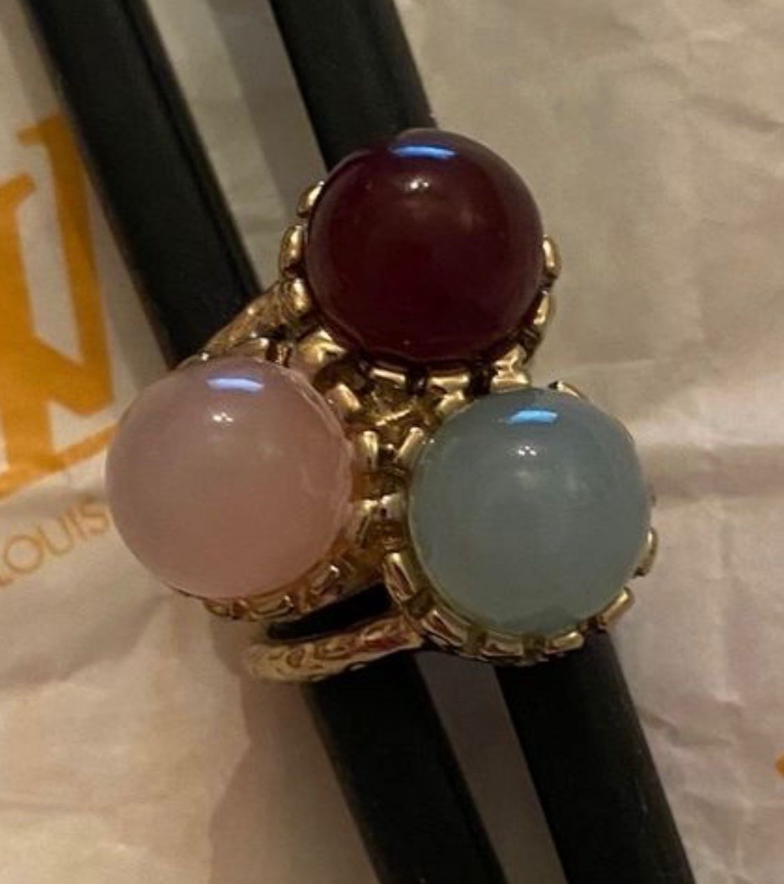 Anelli: Perfekter Auftritt mit diesem tollen Modeschmuck Ring, 18mm – Nuovo (secondo la descrizione) da Winkel venduto da ferrari2022 1