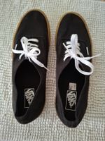 Vans baskets noires et gomme, taille 46