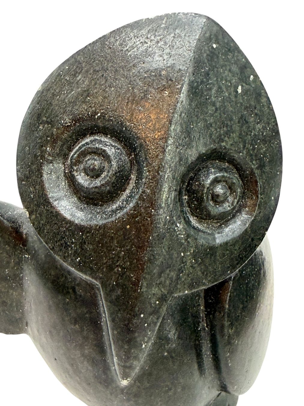 Skulpturen & Statuen: Juja Tembo - Sculpture Shona Korekore chouette serpentinite – Gebraucht aus Morges von vintix 3