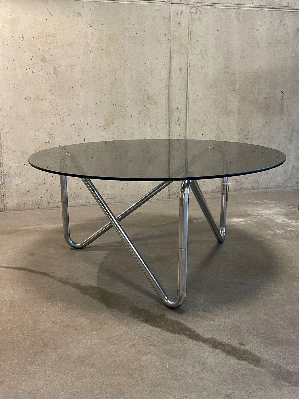 Tavoli: Stahlrohr Coffee Table/Couchtisch 1970er – Usato da Zürich venduto da starch.studio 1