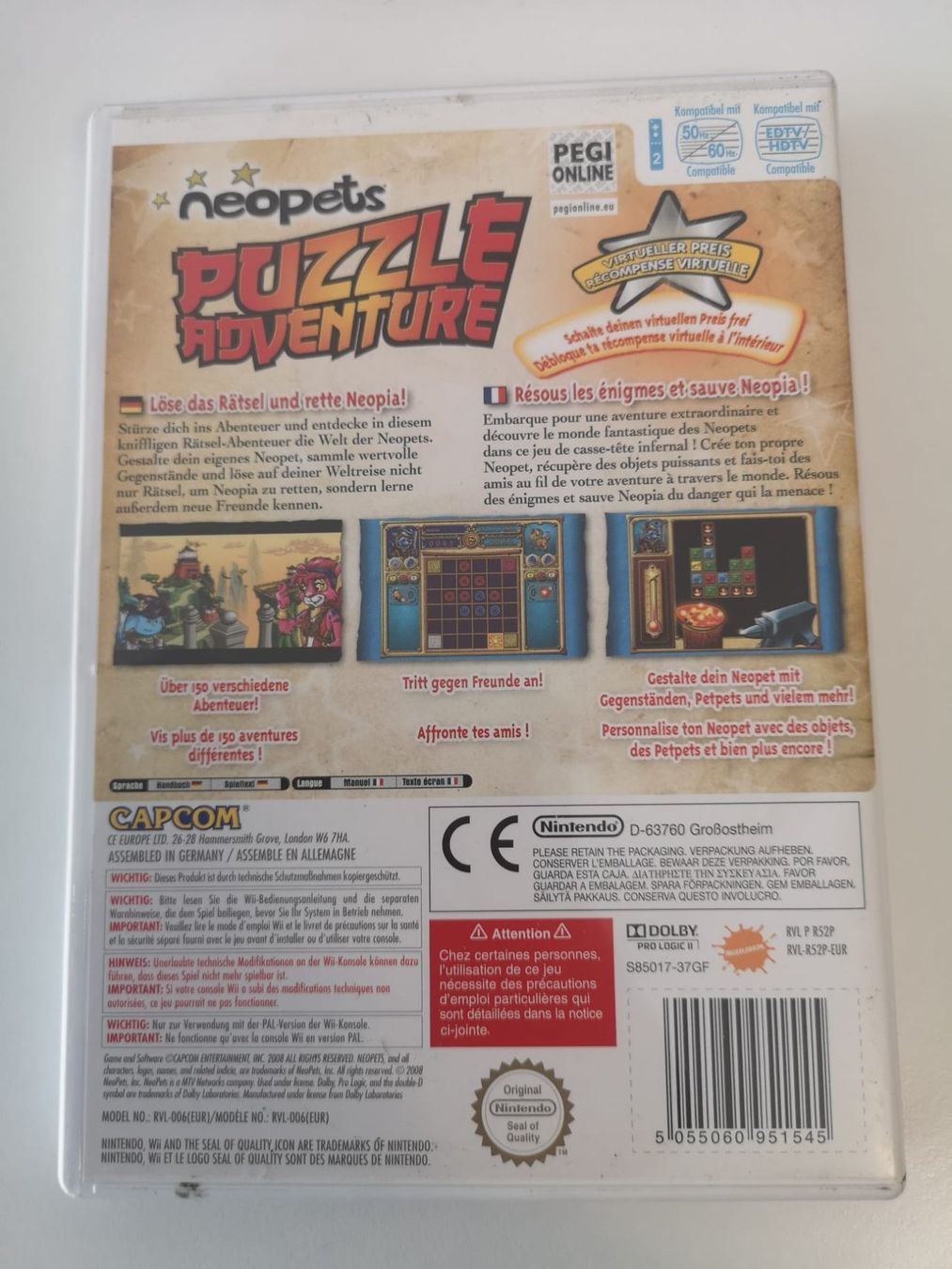 Spiele: Neopets Puzzle Adventure (Wii) – Gebraucht aus Herisau von Seyashop1 2