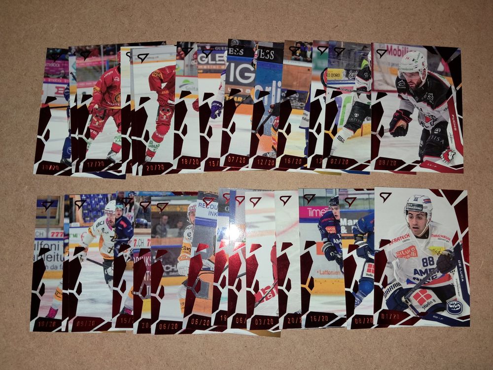 SportZoo National League 2025/2026, Lot Parallel Rot x/20 (Neu (gemäss ...
