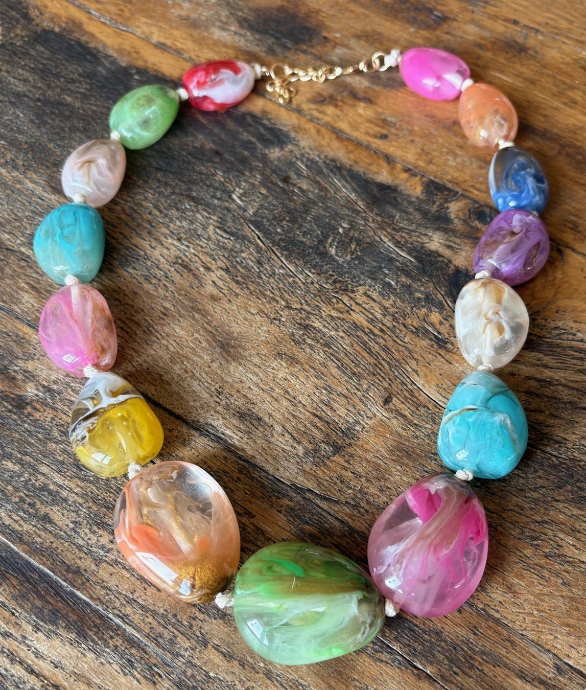 Ketten: Collier avec perles en verre – Neu und originalverpackt aus Locarno von DBSiesta 2