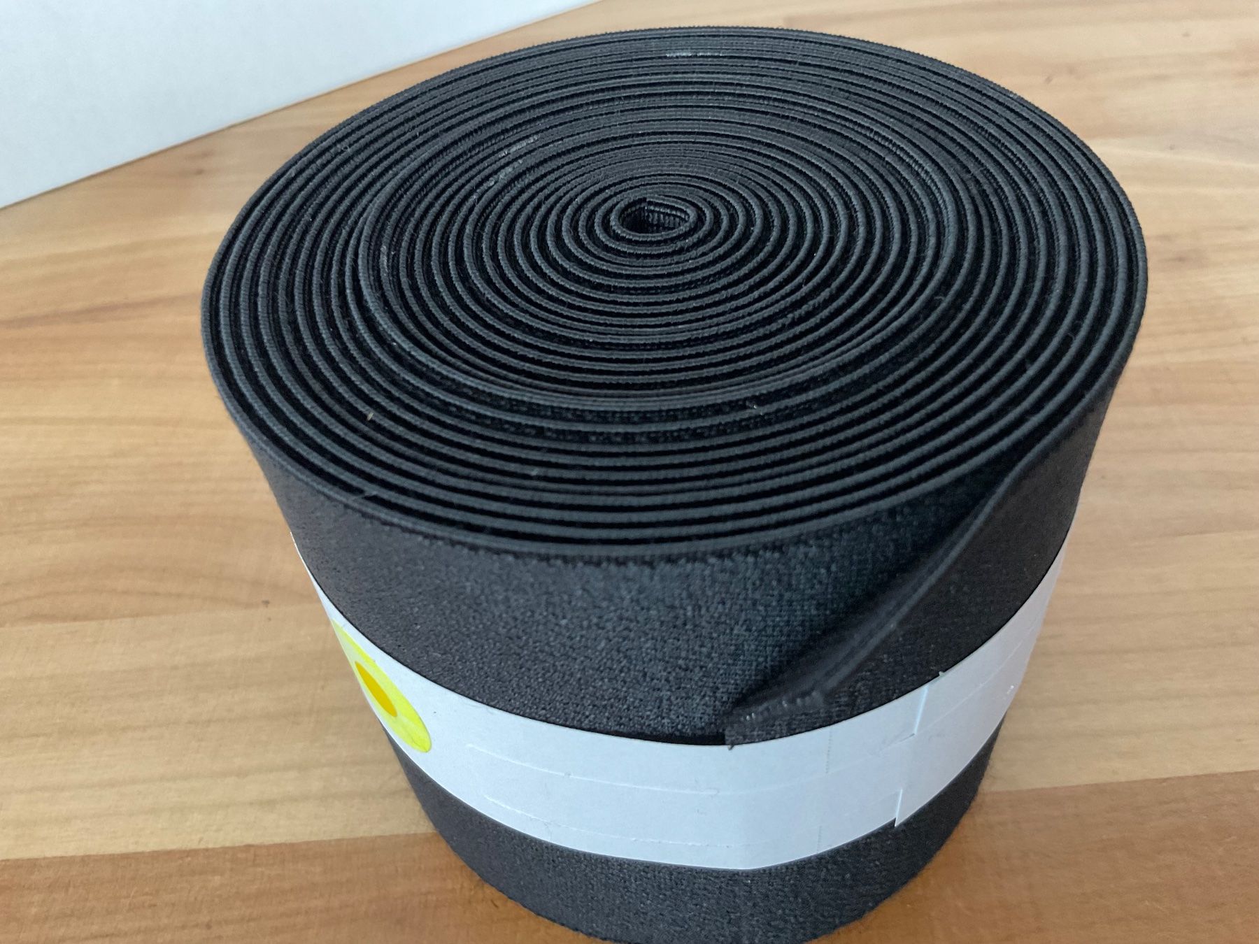 Tessuti: Textil Webband / Gummiband schwarz 4 Meter lang – Usato da Rümlang venduto da BoutiqueMonique16
