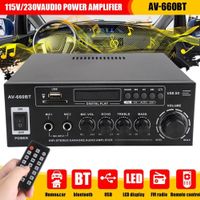 2000W bluetooth Verstärker Vollverstärker HiFi Stereo