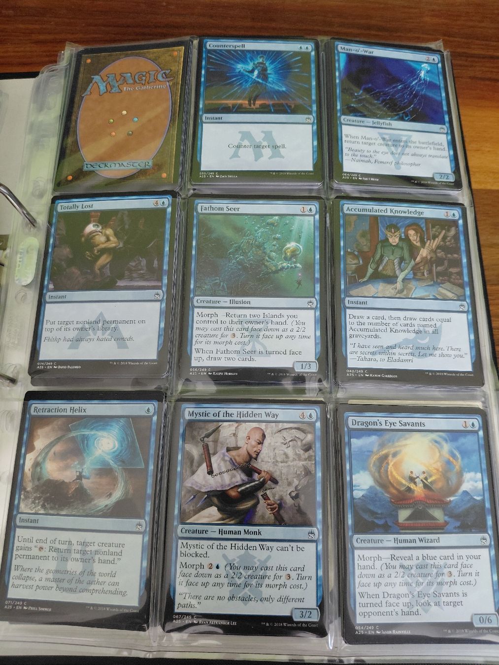 Magic The Gathering Carte collezionabili: Mtg Ordner voll mit M25 – Usato da Kehrsatz venduto da Jadeeeee 3