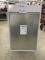 Vintage Werbeaufsteller / Kundenstopper – Metall – 123 cm ho