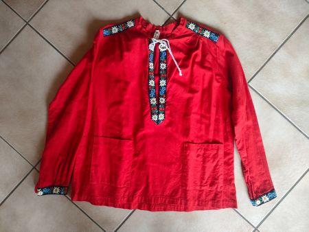 Folklore Hemd für Kinder, Baumwolle