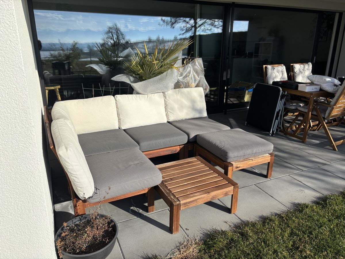 Divani: Gartenlounge aus Holz – Usato da Zürich venduto da Jayson