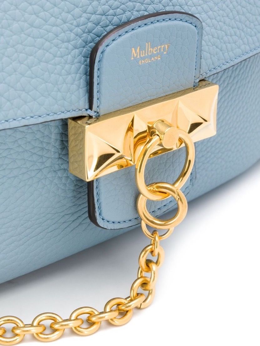 Mulberry Borse da donna: Mulberry Keeley Shoulder Bag (hellblau) – Nuovo e nell'imballaggio originale da Arbon venduto da free4style 3