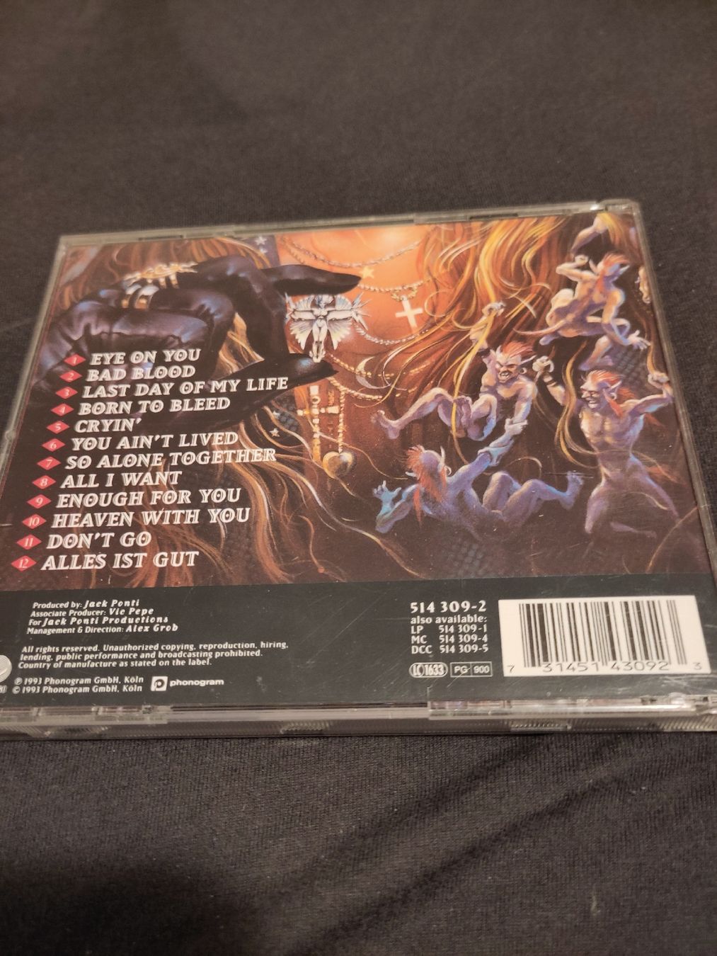 CD: Doro - Angels never die – Usato da Zürich venduto da Heldel 2