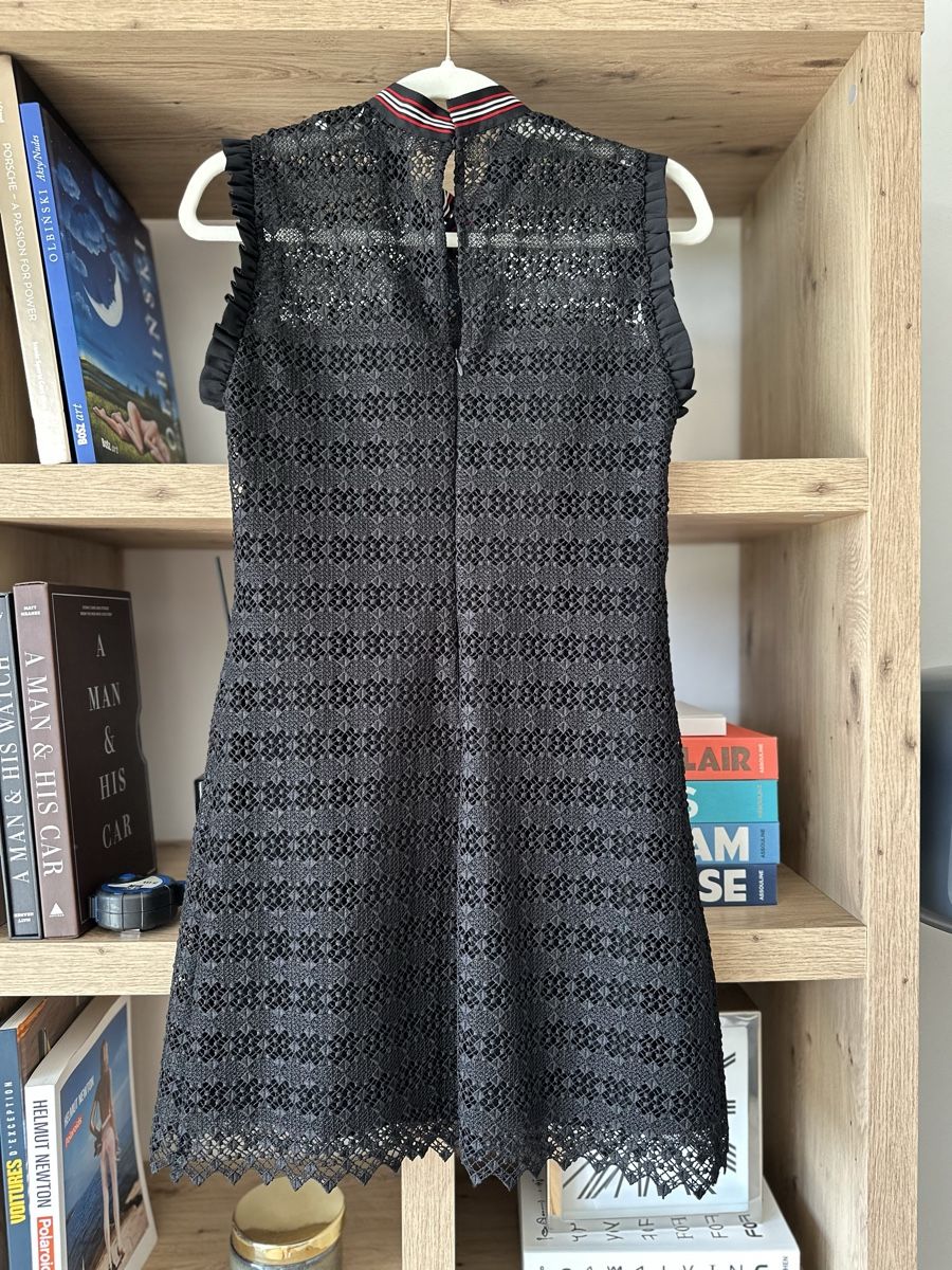 Sandro Vestiti: Sandro robe noir new size 2 – Nuovo (secondo la descrizione) da La Croix (Lutry) venduto da secondhandZara 6