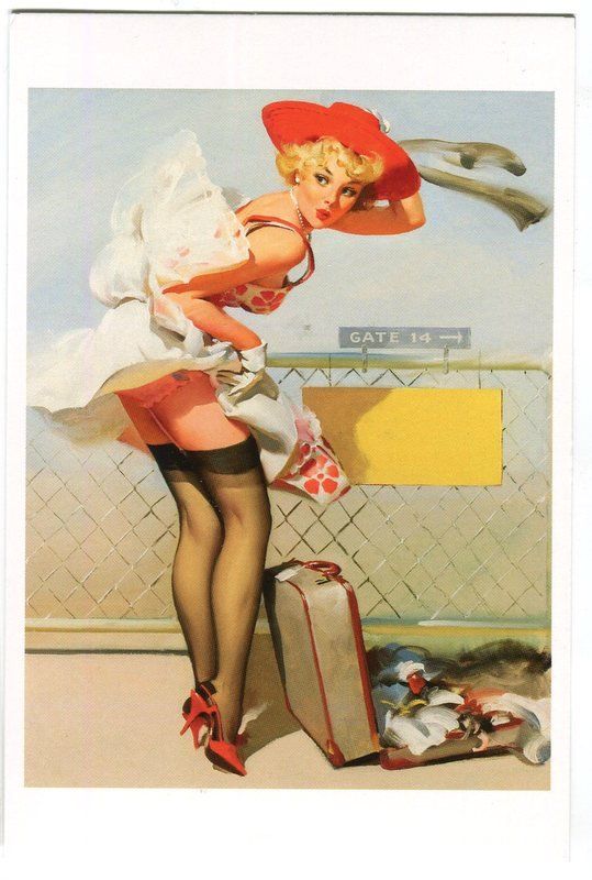 Cartoline postali: Postkarte "Pin-up". – Nuovo e nell'imballaggio originale da Basel venduto da Butsch5