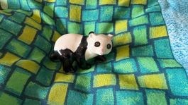Pandabär, Panda Bärli 🐼, Bär aus Porzellan, 6.5 x 4.5 x 3.5