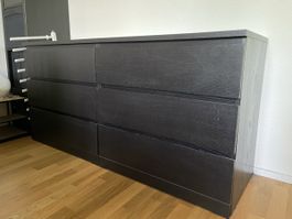 Ikea Malm Kommode, gut erhalten mit leichten Gebrauchsspuren