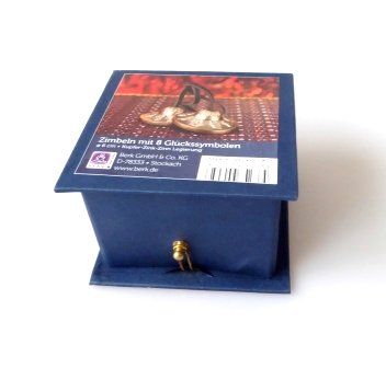 Strumenti musicali: Zimbeln 8 Glückssymbole – Nuovo e nell'imballaggio originale da Mauren venduto da Yeelen 3