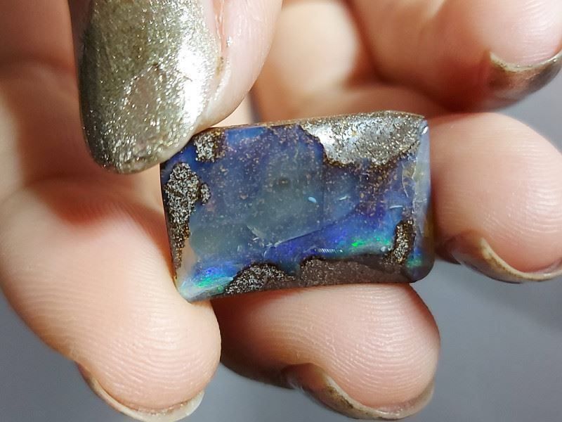 Pietre preziose: Australischer Boulder Opal 13.35Cts. – Nuovo (secondo la descrizione) da Bern venduto da Grindelwaldaus 1