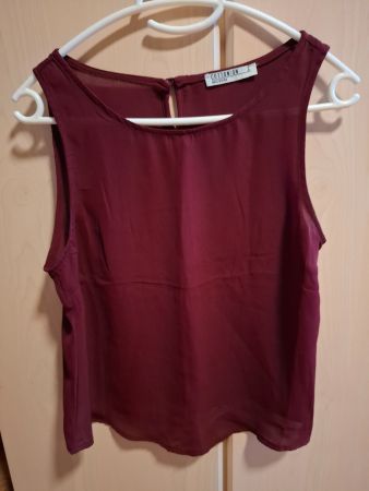 Rotes Sommer Top von Cotton On, Grösse S - Leicht!