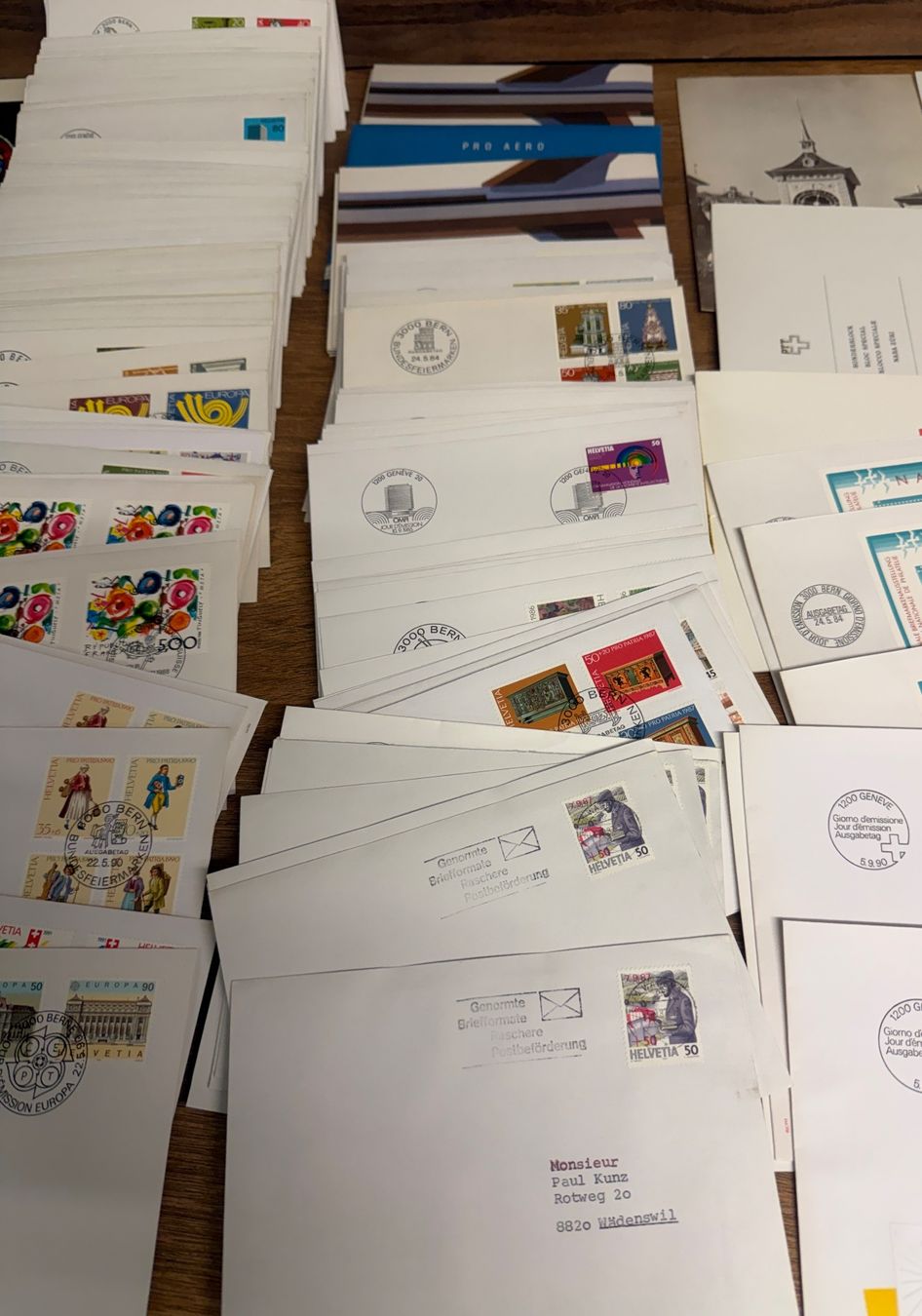 Tous les timbres: Schweizer FDC & Briefmarken Sammlung ( 112 ) – D'occasion à Nussbaumen AG par olitech5415 2
