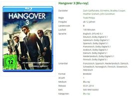 Hangover 3 (Blu-ray)
