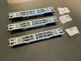 H0 B-Models 3 Containertragwagen Sgnss SBB Cargo