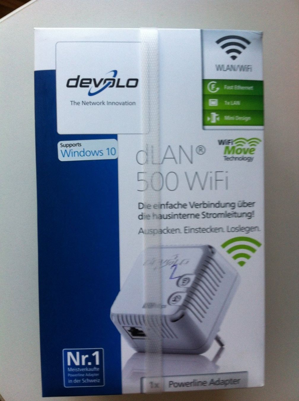 PC: Devolo dLAN 500 WiFi / WINDOWS 10 (NEU) – Nuovo e nell'imballaggio originale da Widen venduto da Exchange01